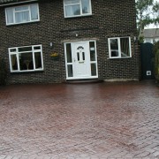 old herringbone brick la